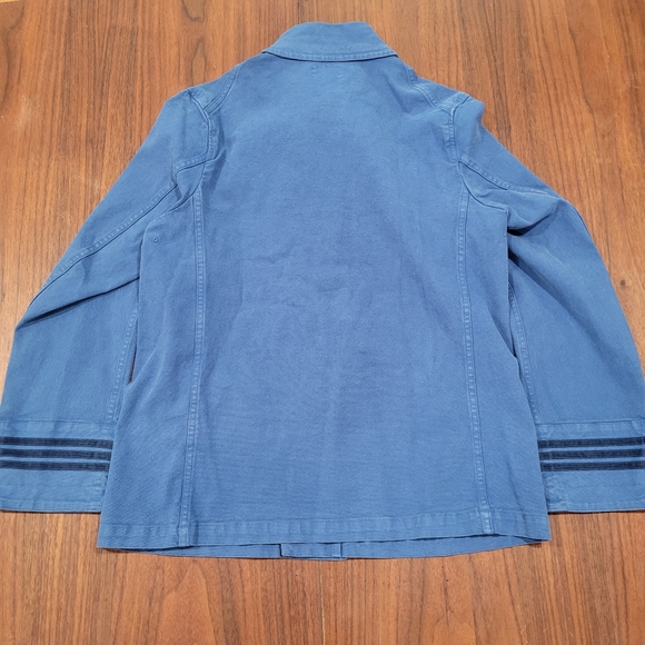 Sugar Cane Light Nave Chore Jacket Blue Medium Made In Japan Cotton Canvas - Picture 5 of 9